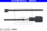 24.8190-0214.2_датчик износа колодок! L=235 BMW 5 E34/7 E32 730i-750i 86-95