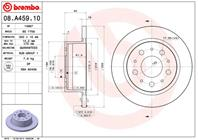 08.A459.10_диск тормозной задний! Fiat Ducato Peugeot Boxer 2.2D-3.0HDi 06&gt