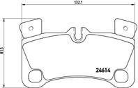 P85103_[7L0698451E] !колодки дисковые з. VW Toureg  Audi Q7  Porsche Cayenne 02