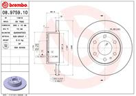 08.9759.10_диск торм. зад. ! Iveco Daily 06&gt