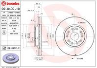 Диск тормозной задние LEXUS GS (JZS147) (03/93-08/97) F / LEXUS GS (UZS161  JZS160) (08/97-03/05) F 