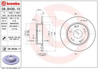 Диск тормозной 08.b439.11