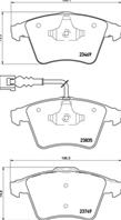 Колодки тормозные дисковые передние P85149 от фирмы BREMBO