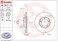 09.5017.10_диск тормозной передний! Toyota Hi-Ace/Hi-Lux all 83&gt