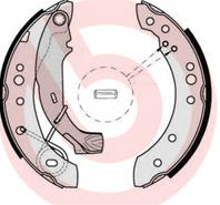 BREMBO S 61 526 Колодки торм.бар. CITROEN C2/C3/PEUGEOT 1007