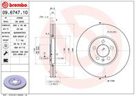 09.6747.10_диск тормозной передний!VW Golf/Passat 2.0/2.9/1.9TDi 94&gt