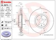 Диск тормозной 09.b972.11