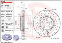 Диск тормозной передний (перф.) audi a4 (8k2  b8) 11 07-12 15 audi a4 allroad