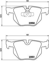 Gdb1727381 60 !колодки дисковые з. bmw e60 2.0i-4.5i/3.0d 03&gt