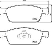 Колодки FORD KUGA II (DM2) 03