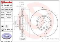 09.B498.10_диск тормозной передний! VW Transporte