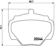 P44001_=GDB974=FDB844 !колодки дисковые з. Land Rover RangeR 3.5/3.9 70-85