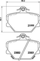 P50038_=705 02=FDB1162=223344 !колодки дисковые п. Smart 0.6-0.8CDi 98&gt