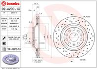 Диск тормозной brembo xtra