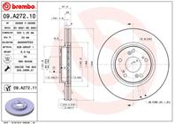 [09A27211] Brembo Диск тормозной передний