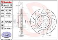 09.A448.21_диск тормозной передний перфорированный! MB W203/C209 1.8/2.0-2.3/2.