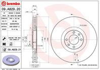 Диск торм. окраш. Fr PSA DS4/5  308 10-