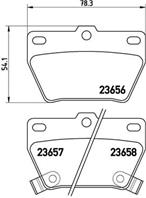 P83057_=839 02=FDB1531=D2188M-01 !колодки дисковые з. Toyota RAV4 1.8/2.0WTi/D