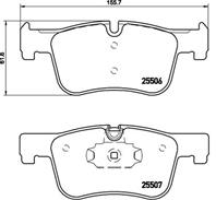 Колодки тормозные дисковые передние P06070 от фирмы BREMBO