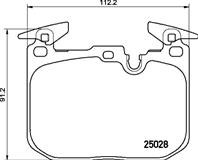 Колодки тормозные дисковые передние P06088 от производителя BREMBO