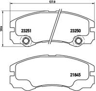 P59033_=GDB1436=573066B !колодки дисковые п. Opel Frontera B 2.2i/3.2i/2.2DTi 9