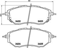 Gdb3372 1137 02 !колодки дисковые п. subaru legacy/outback/tribeca 2.0/3.6i 03&gt