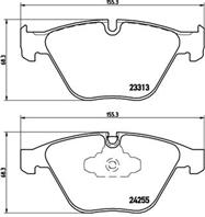 Klocki hamulcowe tuningowe xtra  przod  bmw 3 (e90)  3 (e91)  3 (e92) 