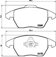 P61076_=FDB1728=1030 10 !колодки дисковые п. Citroen C4  Peugeot 307/308 1.6-2.