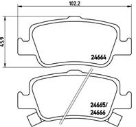 Fdb40481356 02 [0446602180] !колодки дисковые з. toyota auris all 07&gt