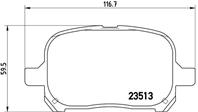 P83040_=621 00=224550=D2197-01 !колодки дисковые п. Toyota Camry 2.2i/3.0i  24