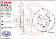 Торм. диск Brembo