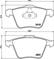 Klocki hamulcowe tuningowe xtra  przod  ford galaxy  s-max volvo s60