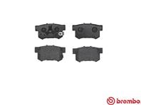 BREMBO P 28 051 Колодки тормозные HONDA ACCORD 2.0-2.4 АКПП 08-/CR-V II 02-06/FR-V 05- задние