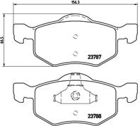 Колодки MAZDA TRIBUTE EP 12/03-10/04