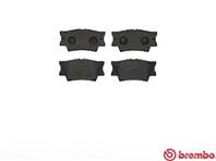 BREMBO P 83 089 Колодки тормозные RAV 4 06&gt/CAMRY 2.4/3.5 06&gt задние