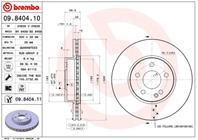 09.8404.10_диск торм. пер. ! MB W639 Vito 3.0/3.2/2.2CDi 03&gt