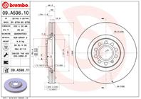 [09a59811] brembo диск тормозной передний