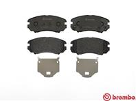 BREMBO P 30 018 Колодки тормозные HYUNDAI TUCSON/KIA SPORTAGE 04- передние