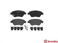 BREMBO P 59 051 Колодки тормозные OPEL CORSA D 06&gt передние