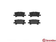 [p83068] brembo колодки тормозныезадние комплект на ось
