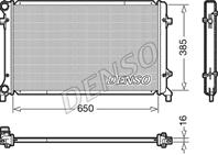 Радиатор (vw golf v / golf vi / golf plus / eos / jetta iii / caddy iii / jetta iv / passat / passa...