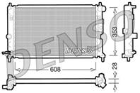 Drm20027_радиатор системы охлаждения! opel vectra