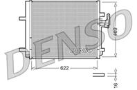 DCN10016_радиатор кондиционера!Ford Mondeo 2.5 07&gt/Galaxy all 06&gt/S-Max all 06&gt