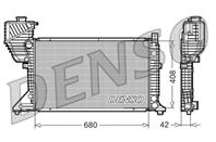 DRM17011_радиатор системы охлаждения! MB Sprinter