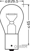 А/лампы Osram д/с DIADEM LC YELLOW 12V BAW15S 21W (блст.) (Германия)