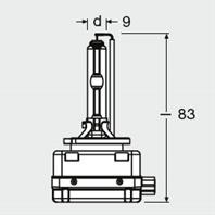 Лампа D3S 35W PK32d-5 (Classic)