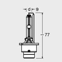 Osram D4S Xenarc (66440) (Ксеноновая лампа)