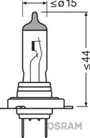 Лампа  H7 62261SBP 80W 12V PX26D 10X10X1 OSRAM