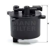 MANN-FILTER WK12004 Фильтр топливный FORD MONDEO/CITROEN C5 2.2 HDI 06-