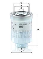 MANN-FILTER WK8053Z Фильтр топливный MITSUBISHI L200/PAJERO 2.5D/3.2D 05-